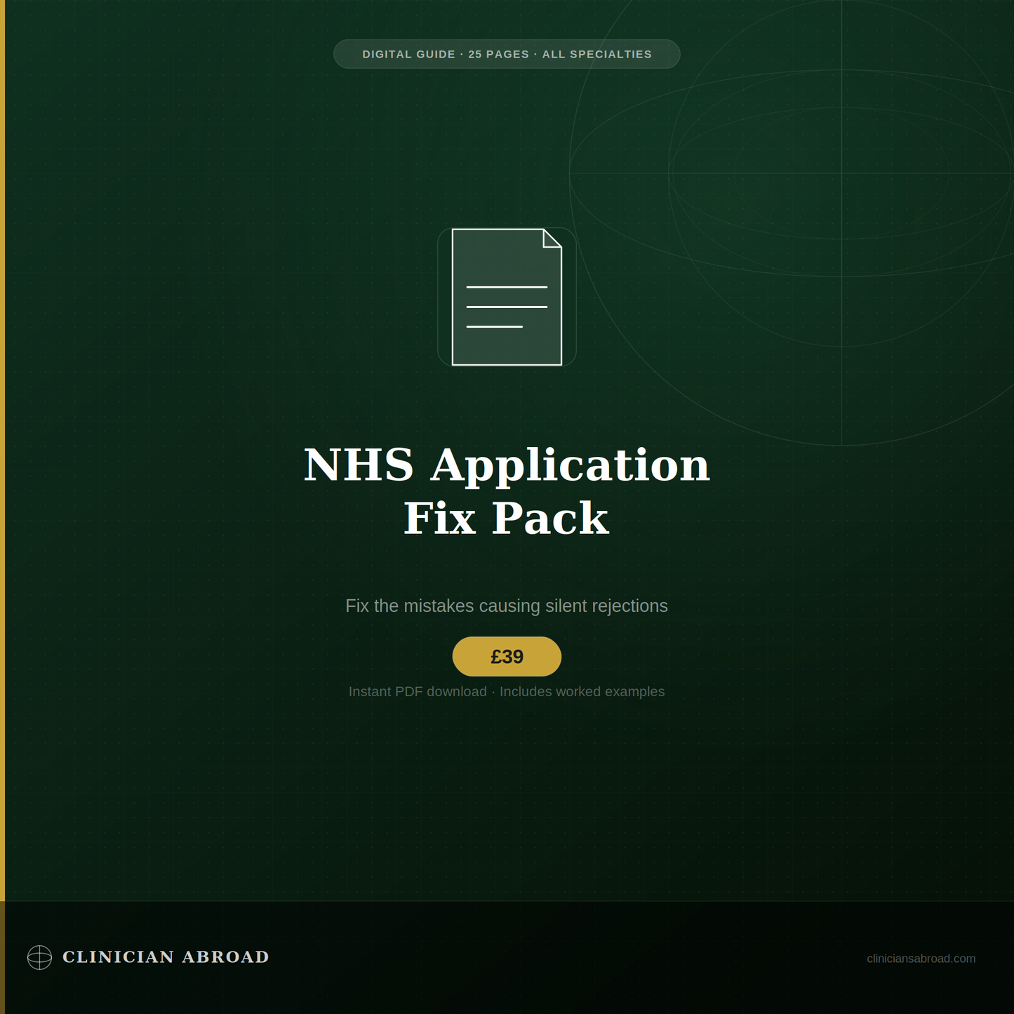 NHS Application Fix Pack
