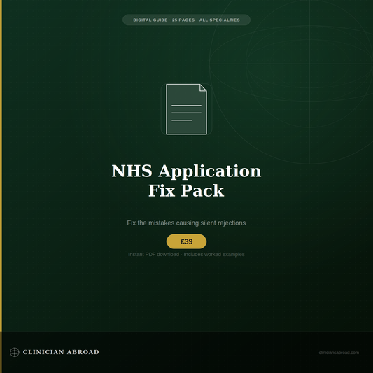 NHS Application Fix Pack