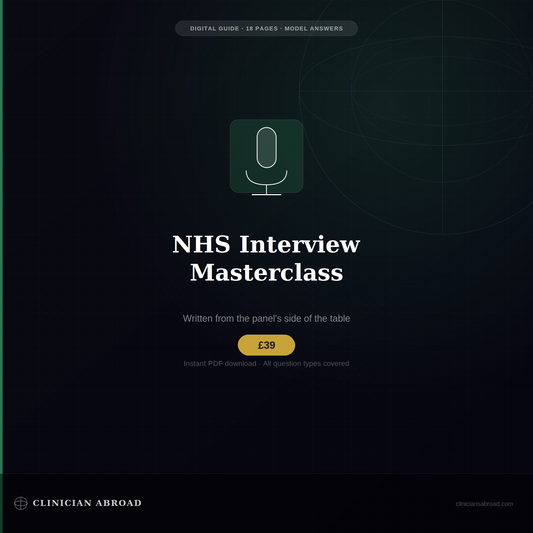 NHS Interview Masterclass